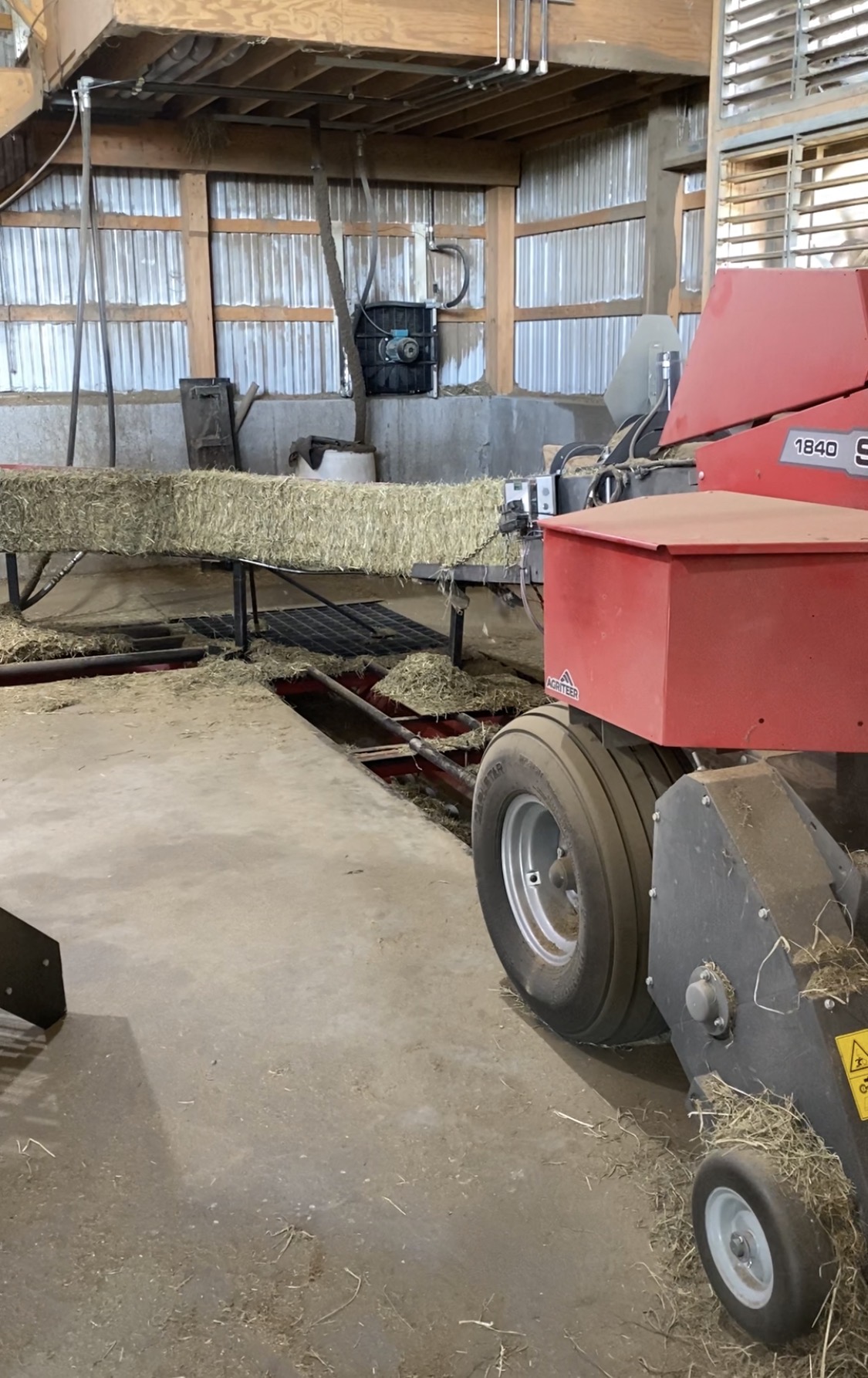 Rebaling operation using BestBale technology